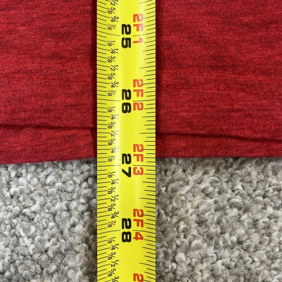 Texas Rangers Shirt Mens Small Red Logo MLB Baseball Sleeveless Tank Top Muscle - Picture 5 of 8